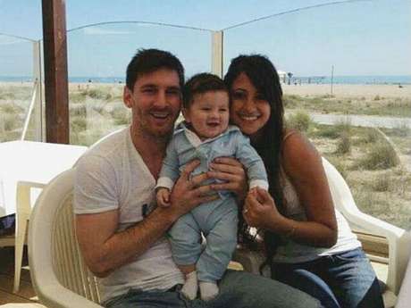 Reproducción Internet No es la primera imagen que circula del pequeño Messi, pero sí la primera en la que se le ve la cara al niño.