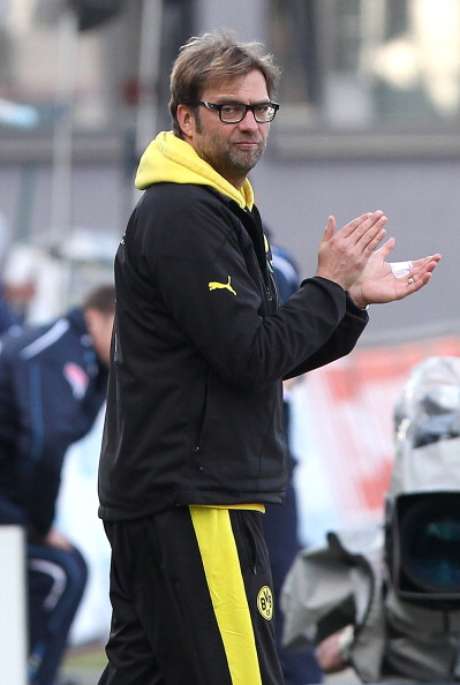 Getty Images A Klopp y el Dortmund sólo les queda la Champions.