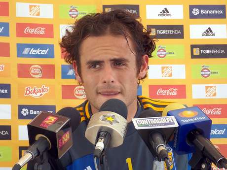 Héctor Ortega / Terra Enrique Palos, arquero de los Tigres de la UANL.