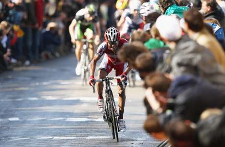 Getty Images Joaquim Rodríguez en la pasada edición de la Flecha Valona.