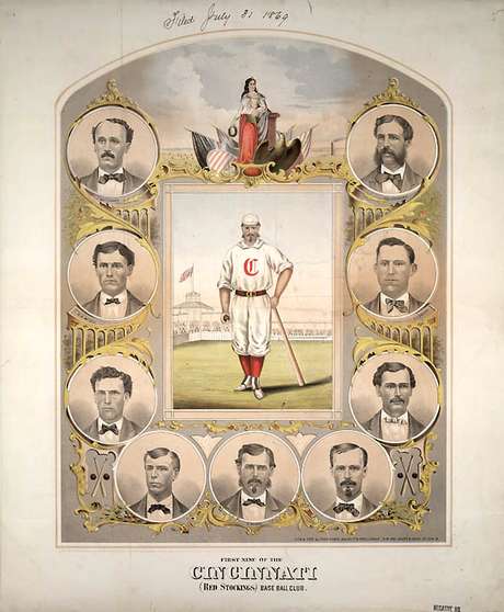 Divulgación Internet Cincinnati Base Ball Club fue el primer equipo profesional de beisbol.