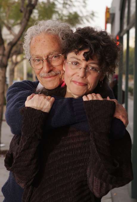 Allan Arbus com a filha, Amy Arbus Allan Arbus com a filha, Amy Arbus