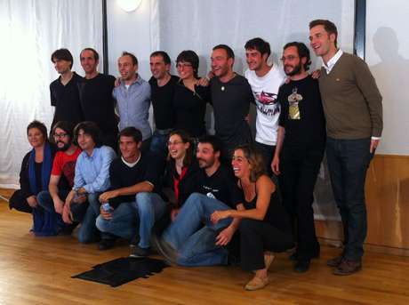 Terra <p>Los semifinalistas y el jurado de FameLab España</p>