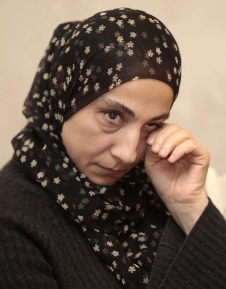 Zubeidat chora durante a entrevista <div>Zubeidat chora durante a entrevista</div>
