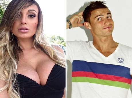 Cristiano Ronaldo e Andressa Urach teriam um affair Cristiano Ronaldo e Andressa Urach teriam um affair