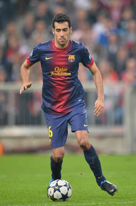 Getty <p>Sergio Busquets will miss the second leg against Bayern Munich because of injury</p>