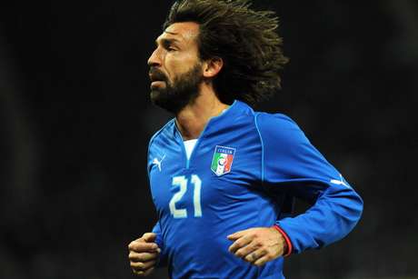 Getty Images Andrea Pirlo, con la camiseta de Italia