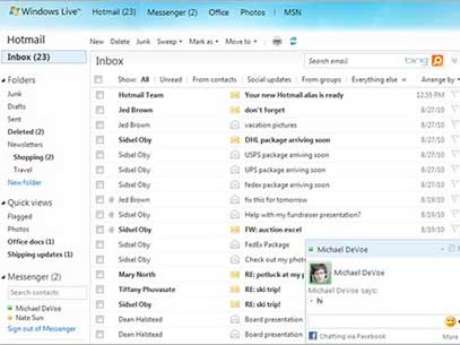 Antigo Hotmail foi substuído... Antigo Hotmail foi substuído...