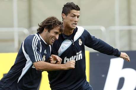 Terra Raúl y Cristiano cuando jugaban en el Madrid