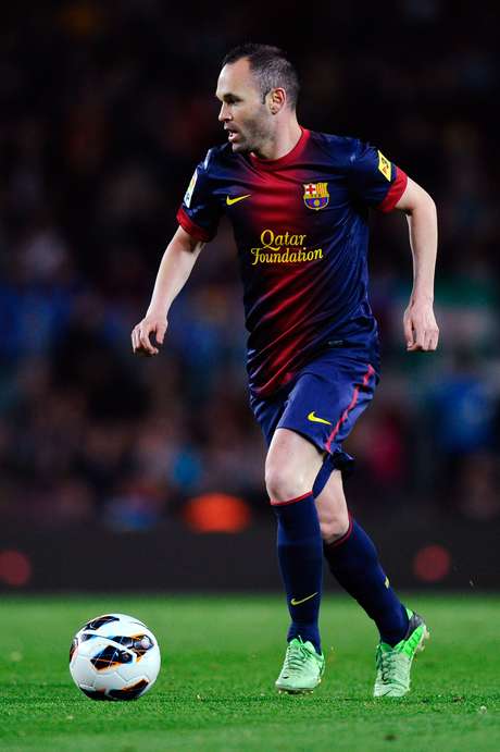 Getty Images Andrés Iniesta, el cerebro del cuadro del Barcelona.