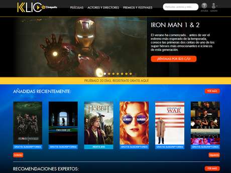 Cinépolis Klic <p>Cinépolis Klic lleva la experiencia del cine al hogar de los aficionados al séptimo arte.</p>