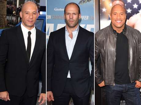 Getty Images Vin Diesel, Jason Statham y Dwayne 'La Roca' Johnson, se verán las caras en la próxima ''Rápido y Furioso 7''