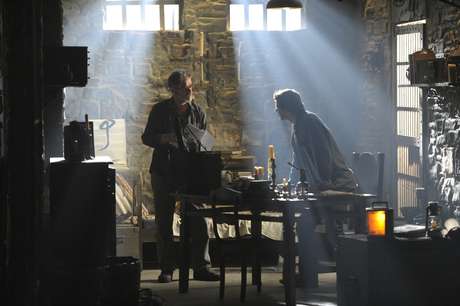 Ator argentino em cena da novela das 18h da TV Globo com Henri Castelli Ator argentino em cena da novela das 18h da TV Globo com Henri Castelli