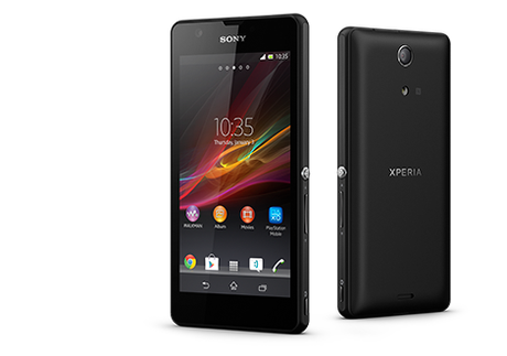 Divulgação <p>Xperia ZR deve chegar ao mercado na metade do ano</p>
