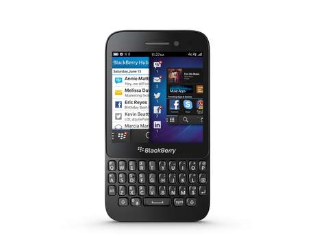 BlackBerry Q5 utiliza os tradicionais botões físicos <p>BlackBerry Q5 utiliza os tradicionais botões físicos</p>