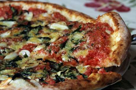 A clássica margherita da pizzaria Speranza, uma das mais antigas de São Paulo A clássica margherita da pizzaria Speranza, uma das mais antigas de São Paulo
