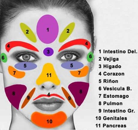 Reflexología facial <p>Los once puntos faciales correspondientes a organos vitales se trabajan con diferentes maniobras de reflexología y digitopuntura para mejorar la salud al mismo tiempo que aporta luminosidad a la piel. </p>
