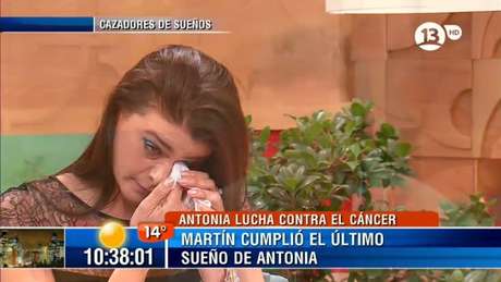 Reproducción. Tonka no pudo contener su emoción.