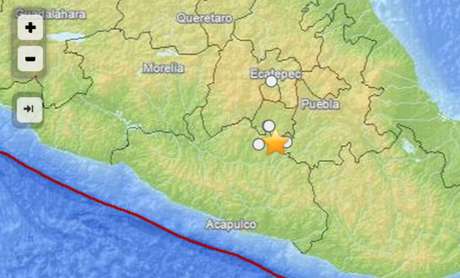 Tomada de Internet / Terra De acuerdo con el Servicio Geológico de los Estados Unidos (United States Geological Survey, USGS), el temblor tuvo una magnitud de 5.8 grados.