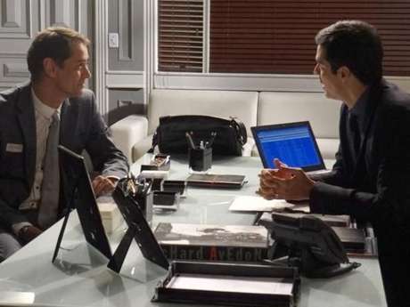 Eron (Marcello Antony) planeja constituir uma família com Nikko (Thiago Fragoso) na novela 'Amor à Vida' <p>Eron (Marcello Antony) planeja constituir uma família com Nikko (Thiago Fragoso) na novela 'Amor à Vida'</p>
