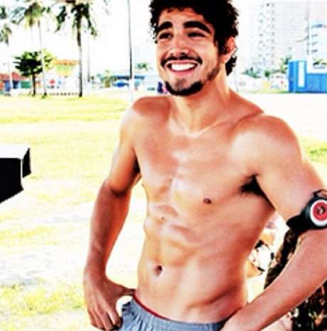 Caio Castro postou a foto em seu Instagram Caio Castro postou a foto em seu Instagram