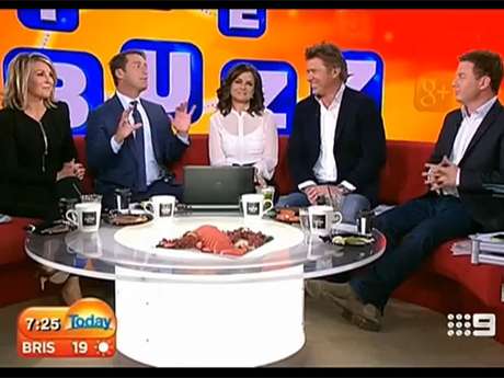 Ben Fordham (à dir.) diz ter caído em pegadinha por e-mail; Georgie Gardner (à esq.) lembrou português <p>Ben Fordham (à dir.) diz ter caído em pegadinha por e-mail; Georgie Gardner (à esq.) lembrou português</p>