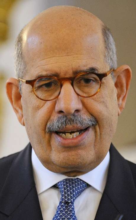 O egípcio Mohamed ElBaradei O egípcio Mohamed ElBaradei