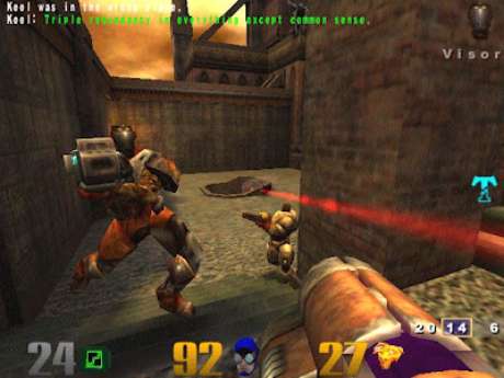 Em 'Quake 3 Arena' inteligência artificial aprendia táticas do jogador adversário para tornar experiência cada vez mais difícil Em 'Quake 3 Arena' inteligência artificial aprendia táticas do jogador adversário para tornar experiência cada vez mais difícil