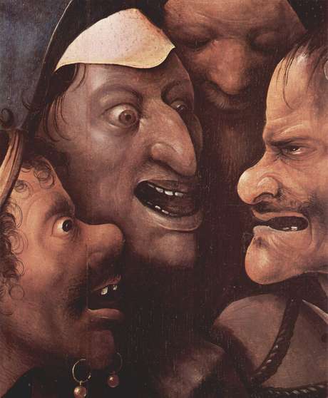 "Em um mercado de grãos e uma feira de cavalos, as elites criaram espetáculos tão grotescos quanto telas de Hieronymus Bosch retratando a loucura humana ou os tormentos do inferno", diz em artigo John Waller