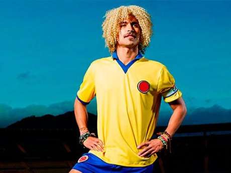 Prensa Edgar Vittorino realiza el personaje del Pibe Valderrama.