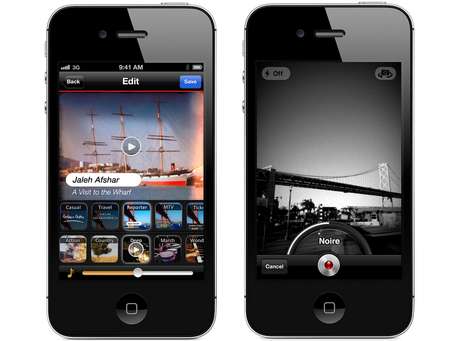 Aplicativo oferece ferramentas para gravar usando filtros, e para inserir legendas e trilha sonora Aplicativo oferece ferramentas para gravar usando filtros, e para inserir legendas e trilha sonora