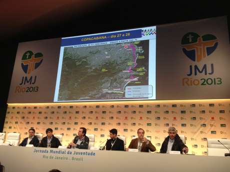 Nova rota da peregrinação dos participantes da Jornada Mundial da Juventude foi anunciada após o cancelamento de Guaratiba <p>Nova rota da peregrinação dos participantes da Jornada Mundial da Juventude foi anunciada após o cancelamento de Guaratiba</p>