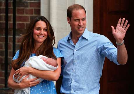 Getty Kate Middleton y el Príncipe William con su hijo el Príncipe George de Cambridge