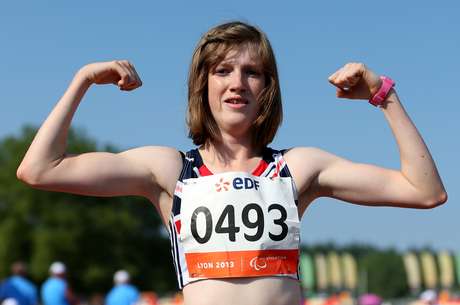 Sophie Hahn saiu vitoriosa na prova dos 100 m <p>Sophie Hahn saiu vitoriosa na prova dos 100 m</p>