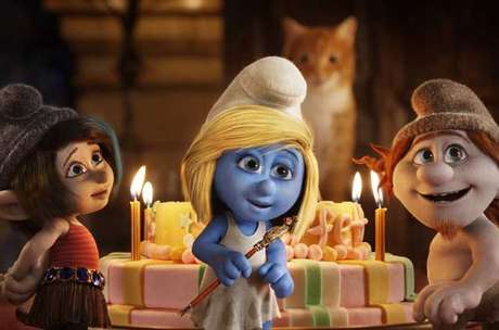 Divulgación 'Los Pitufos 2'. Sofía Vergara y Katy Perry vuelven para esta secuela.