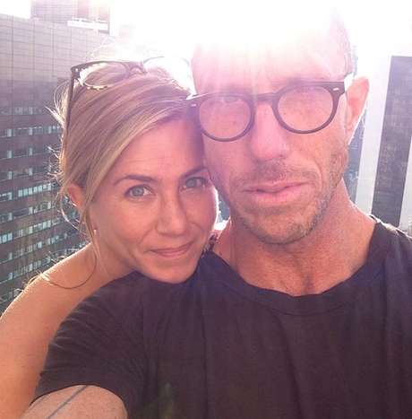 Jennifer Aniston e Chris McMillan Jennifer Aniston e Chris McMillan