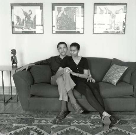 Michelle e o marido, em foto não datada Michelle e o marido, em foto não datada