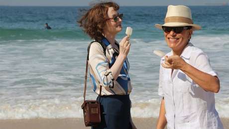 Na trama, a atriz faz par romântico com a personagem da australiana Miranda Otto <p>Na trama, a atriz faz par romântico com a personagem da australiana Miranda Otto</p>