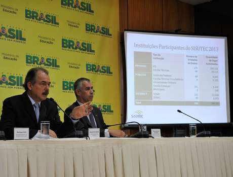 Aloizio Mercadante apresentou o Sistema de Seleção Unificada para Cursos Técnicos (Sisutec) em coletiva <p>Aloizio Mercadante apresentou o Sistema de Seleção Unificada para Cursos Técnicos (Sisutec) em coletiva</p>