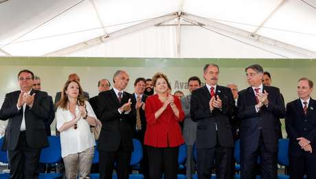 A presidente inaugurou nesta quarta-feira campus de universidade em Varginha A presidente inaugurou nesta quarta-feira campus de universidade em Varginha
