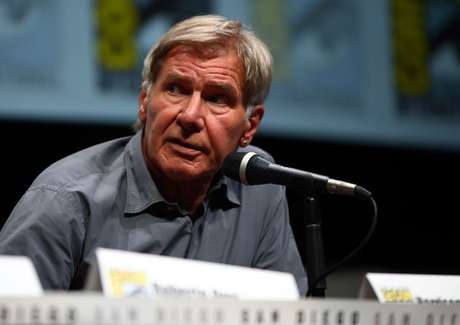 Eterno ator que viveu Indiana Jones em conferência na Comic Con 2013, realizada em julho, em San Diego Eterno ator que viveu Indiana Jones em conferência na Comic Con 2013, realizada em julho, em San Diego