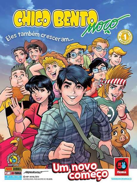 Chico Bento "cresceu" e ganhou uma revista Chico Bento "cresceu" e ganhou uma revista