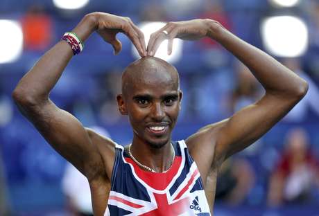 Mo Farah venceu neste sábado em Moscou <p>Mo Farah venceu neste sábado em Moscou</p>