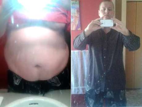 O usuário Yondy604 pesava 152 kg e, após um ano de exercício com o Wii Fit, chegou aos 109 kg O usuário Yondy604 pesava 152 kg e, após um ano de exercício com o Wii Fit, chegou aos 109 kg