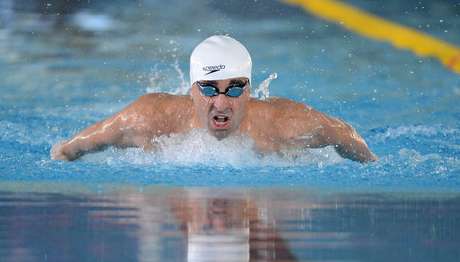 Benoit Huot se sagrou campeão dos 200 m medley S10, vencendo o brasileiro André Brasil, um de seus maiores rivais dentro d’água <p>Benoit Huot se sagrou campeão dos 200 m medley S10, vencendo o brasileiro André Brasil, um de seus maiores rivais dentro d’água</p>
