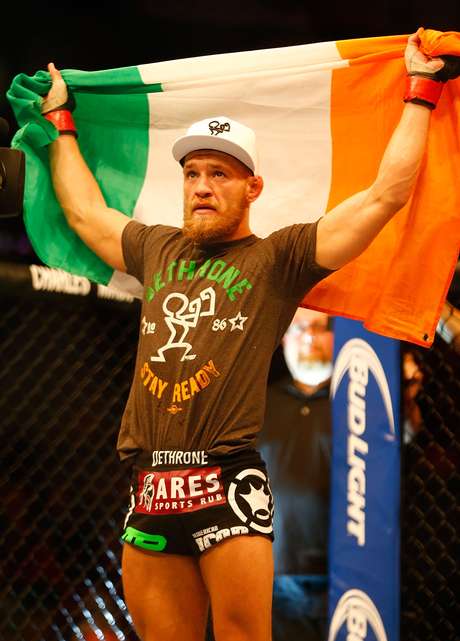 Único irlandês do UFC contou com torcida em Boston <p>Único irlandês do UFC contou com torcida em Boston</p>