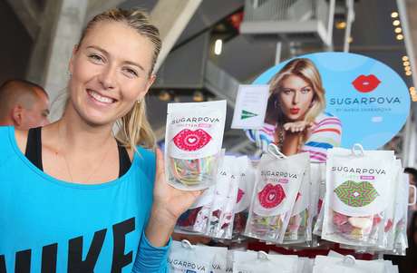 Maria Sharapova poderia virar "Maria Sugarpova" durante o US Open- Maria Sharapova poderia virar "Maria Sugarpova" durante o US Open-