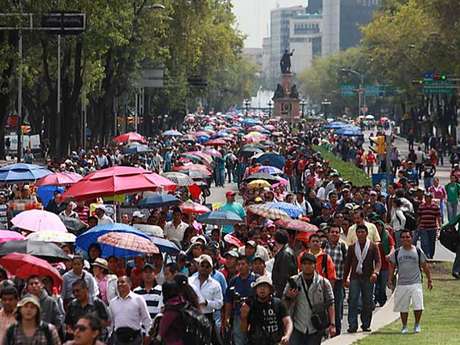 Reforma Francisco Bravo, líder de la Sección 9 de la CNTE, dijo que las manifestaciones convergerán en todo el País el próximo 4 de septiembre.