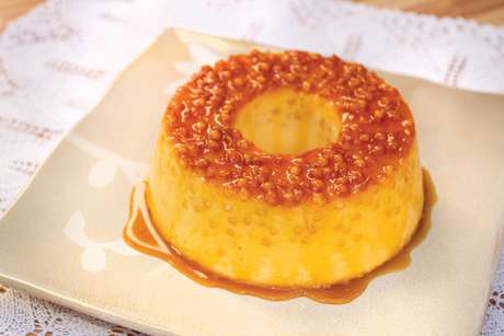 Divulgação <p>Pudim de tapioca</p>