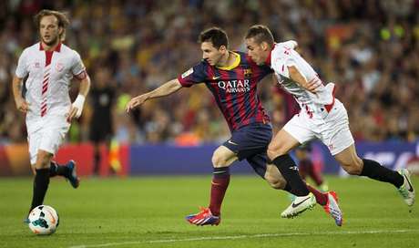 EFE en español Messi durante el partido ante el Sevilla